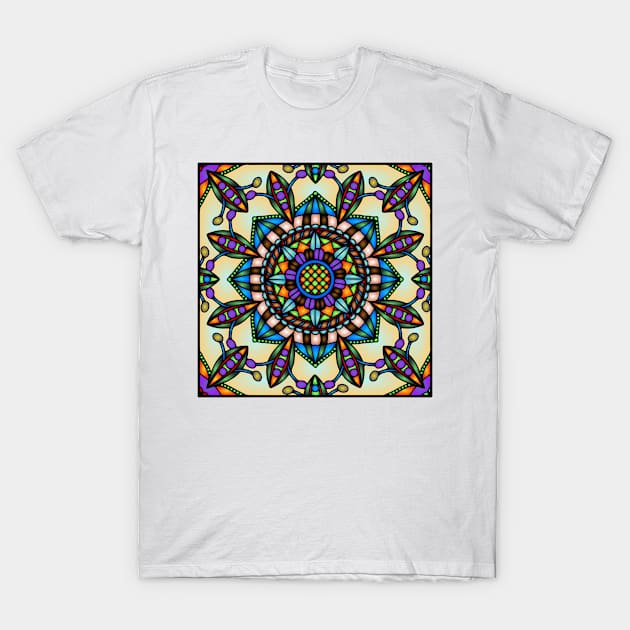 Star Mandalas 252 (Style:2) T-Shirt by luminousstore